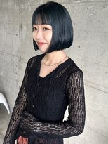 ノエマ イチノミヤ(NOEMA ICHINOMIYA)&nbsp;ボブ×ブルーブラック