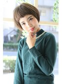 【Madu】大人可愛い暗髪ネイビーマッシュ