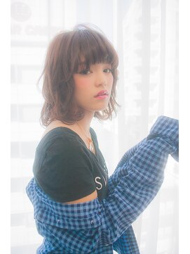 クラン(clan) <大人モーブカラーボブ＞