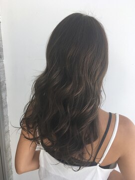 エイト マカビ 沖縄真嘉比店(EIGHT makabi) 【EIGHT 真嘉比】お客様スタイル_ワンレンバレイヤージュ