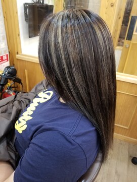 ルークス 中央林間(LOOOKS) ダークカラー×ホワイティ―ハイライト