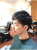 ナチュラルツーブロック