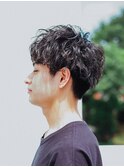 前下がり無造作カールセンターパート【町田/町田駅/学割U24】