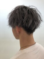 キャンバス バイ ネオリーブ 横浜西口(Canvas by neo.) 横浜★メンズアディクシーシルバー前下がりショート