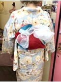 ★可愛く浴衣帯&兵児帯アレンジ～♪『浴衣着付け+ヘアセット』★