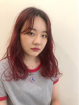 ハンズクラン(HANDS CLAN) luxury red color