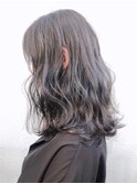ダークブルージュ_オリーブカラーハイライトカラー_ba248191