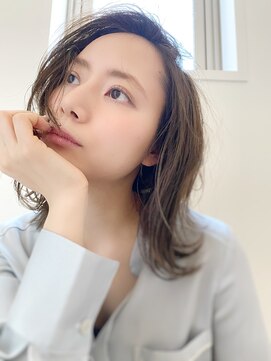 チョビー 銀座(chobii) チョビー銀座桜井デジタルパーマイルミナカラーグレージュ