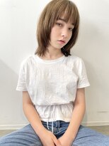 美髪/ホワイトグレージュ/大人かわいい/こなれミディ[銀座]
