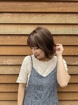 メモリー バイ インフィニティ(Memory by Infinity)&nbsp;【伸ばしかけ】ナチュラル外ハネボブ