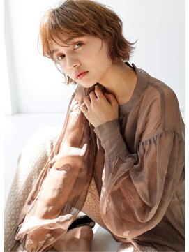 フェリアあべの(FERIA) 【天王寺/あべの】マロンベージュ×外ハネボブ