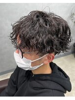 リット×ベリエ(Lit.×belier)&nbsp;ツーブロック/メンズマッシュ/波巻きスパイラルパーマ