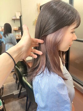 プチメゾントウキョウ(Petit Maison Tokyo) ピンクベージュ_イヤリングカラー