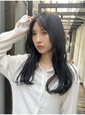オリーブグレージュ/アッシュグレージュ/韓国ヘア
