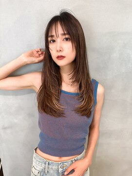 ロンドローズ 名古屋(Lond damaskRose) リフトレイヤー/カジュアルレイヤーカットe34