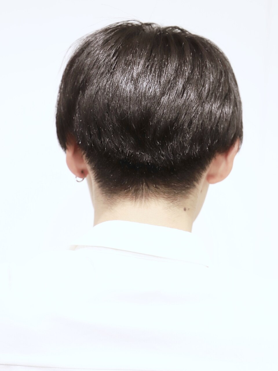 さら髪】 ナチュラル マッシュ モテ 刈り上げショート：L200507790