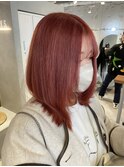 ピンク×オレンジ