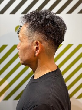 バーバーバー 四谷(BARBER-BAR) ナチュラルニュアンスパーマスタイル