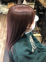 ヘアリゾート粋 ウナム 新宿東口店(enam)&nbsp;ピンクブラウン/透明感カラー