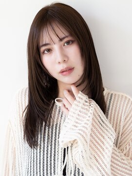 スラップ(SLAP) レイヤーカット、シースルーバング