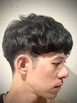 ヒロギンザ 大阪本店(HIRO GINZA) ツーブロックパーマスタイル