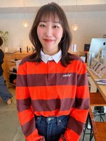 ドルセプラタ(Dulce plata)&nbsp;透け感大人可愛いシアーベージュくびれミディアムハッシュカット