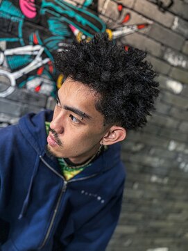 スリーセント 栄(3/cent) スパイキーアフロ