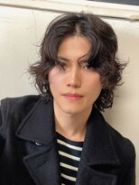 アドール(ADOR)&nbsp;グランジパーマ×サーフカール×センターパート×90年代