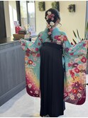 20代成人式卒業式向け♪ナチュラルカラー編み込みアレンジヘア