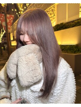 ボタン ハカタ(VOTAN hakata) ◎votan_yuka◎ ブラウンカラー/ブリーチなし/ダブルカラー/博多