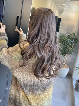 ゴウトゥデイシェアサロン 町田店(GO TODAY SHAiRE SALON) ブリーチ毛で作るオリーブベージュカラー♪