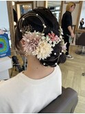 成人式/シニヨンスタイル