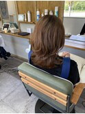 レイヤー×ベージュ
