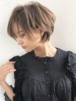 オーソ(AUTHO)&nbsp;ショートボブ/ウエットヘア/デザインカラー/白髪/髪質改善/a