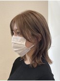 王道ミディアムレイヤースタイル