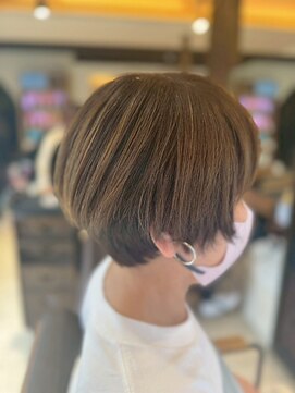 ヘアリゾート粋 ティガ 池袋店(tiga) ナチュラルショート/大人ショート/抜け感/髪質改善