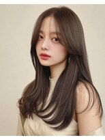 hum 立川【ハム】髪質改善・酸性ストレート・縮毛矯正 ココアベージュ/オリーブグレー/小顔/黒髪[立川/髪質改善]