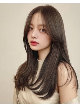 hum 立川【ハム】髪質改善・酸性ストレート・縮毛矯正 ココアベージュ/オリーブグレー/小顔/黒髪[立川/髪質改善]