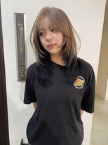 ニコフクオカヘアーメイク(NIKO Fukuoka Hair Make)&nbsp;《NIKO》周りと差をつけるデザインカラーレイヤーカット福岡天神