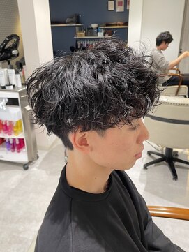 オシャマ ヘアー サンク 二川店(Oshama hair CinQ5) シャドウパーマ(強め)