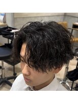 ベル 桑名(BHEL) 三重桑名ツイストスパイラルパーマ/縦落ちパーマセンターパート