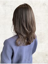 リタ 枚方(Rita)&nbsp;春カラー◎ミディアムレイヤー暗めグレージュ上品くびれヘア