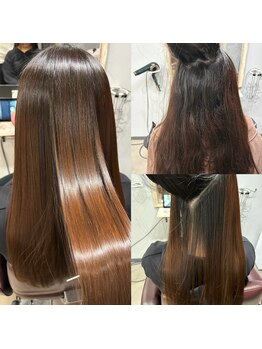 アブアイ(I love I)の写真/ブリーチ毛◎圧倒的ダメージレスの"縮毛矯正"[新潟/新潟駅/髪質改善/酸性ストレート/men's/学割U24]