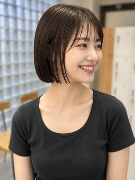 フィエルウメダ(Fier umeda) 【44.指通りが劇的に良くなる♪切りっぱなしボブ】