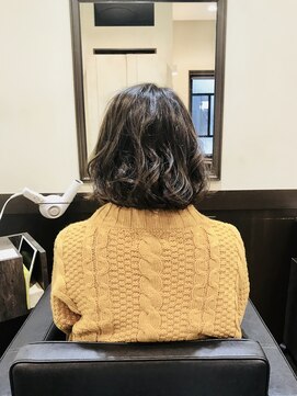 ヘアーメイク クェーサー(Hair make Quasar) 外国人風グランジボブ