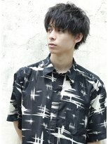 リップス 原宿(LIPPS)&nbsp;横シルエットもかっこいいコンママッシュウルフ