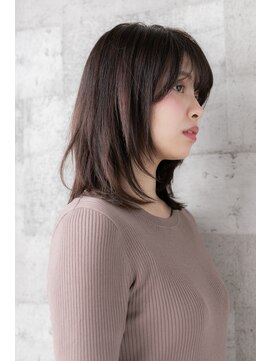 モッズヘア 足利(mod'hair) 伸ばしかけでもかわいい◎大人の小顔ふわミディ