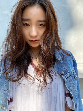 レオニード 表参道(LEONID) 【春夏オススメ】セミロング　デジタルパーマ