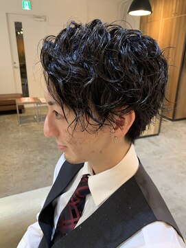 エルオム(EL.HOMME) 【MITSU】スパイラル×セミウェット×前下がり