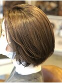 透明感カラー・ミルクティーベージュ